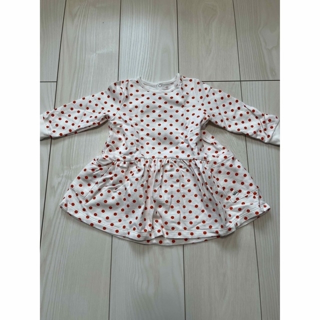 PETIT BATEAU PETITBATEAUプチバトーワンピース 12m/74cm☆お値下げ早い者勝ちの通販 by rinko's shop｜ プチバトーならラクマ