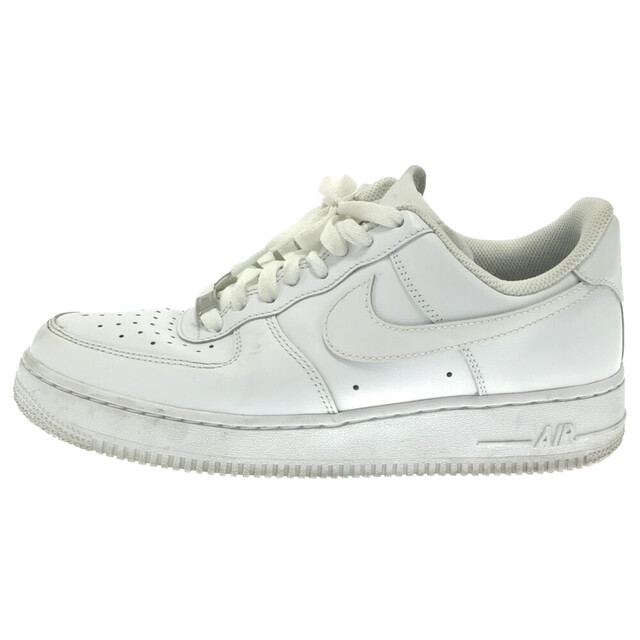 NIKE(ナイキ)のNIKE ナイキ AIR FORCE 1 07 315122-111 エアフォース1 ローカットスニーカー ホワイト US7.5/25.5cm メンズの靴/シューズ(その他)の商品写真