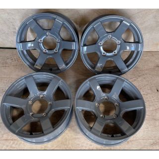 ジムニー  16×6J±0☆新品4本セット☆セメントグレー(ホイール)