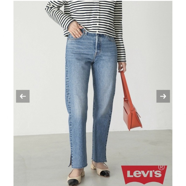 SLOBE IENA(スローブイエナ)のslobe iena  【2023SS】LEVI’S別注デニムパンツ レディースのパンツ(デニム/ジーンズ)の商品写真