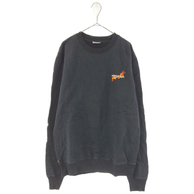 MARCELO BURLON マルセロバーロン ファイヤーパターン クルーネック