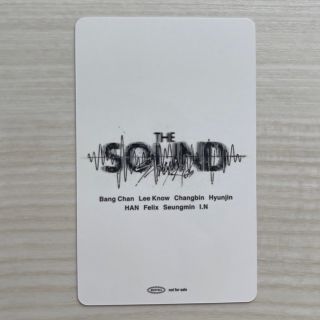 【Stray Kids】ヒョンリクス ユニットトレカ 【THE SOUND】