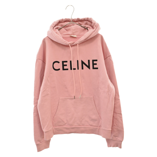 CELINE セリーヌ 21SS 2Y321052H クラシックロゴ ルーズスウェットパーカー パープル エディスリマン