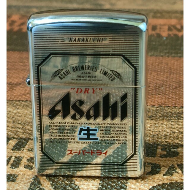 Asahiスーパードライ　zippo　2003年製 I 03 ジッポーライター