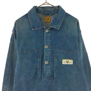 human made DENIM WORK SHIRT HM24SH004