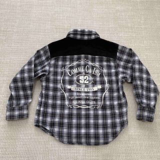 コムサイズム(COMME CA ISM)のコムサイズム　キッズ　シャツ　タータンチェック　80㎝(Tシャツ/カットソー)