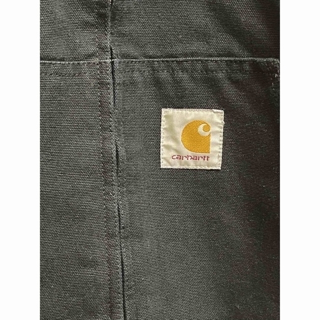 carhartt(カーハート)の【フォロー割】CARHARTT ダックパーカー　ブルゾン　ブラック　Sサイズ メンズのジャケット/アウター(ブルゾン)の商品写真