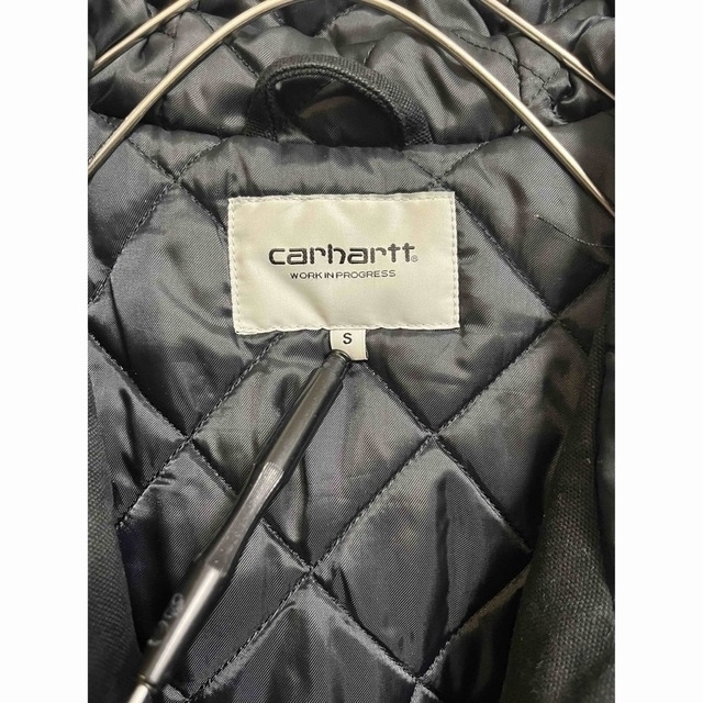 carhartt(カーハート)の【フォロー割】CARHARTT ダックパーカー　ブルゾン　ブラック　Sサイズ メンズのジャケット/アウター(ブルゾン)の商品写真