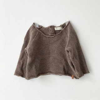 キャラメルベビー&チャイルド(Caramel baby&child )のnixnut Sim kint taupe トップス(シャツ/カットソー)