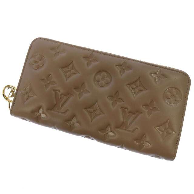 ルイヴィトン 長財布 モノグラム・ラムレザー ジッピーウォレット M81511 LOUIS VUITTON 財布 トープ