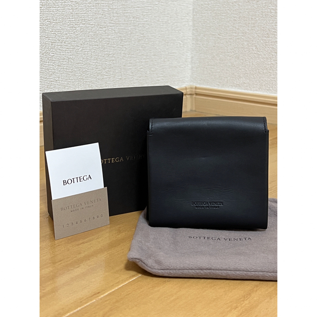 Bottega Veneta(ボッテガヴェネタ)のボッテガヴェネタ 未使用保管品 コンパクト財布 カーフ×スエード ユニセックス メンズのファッション小物(折り財布)の商品写真