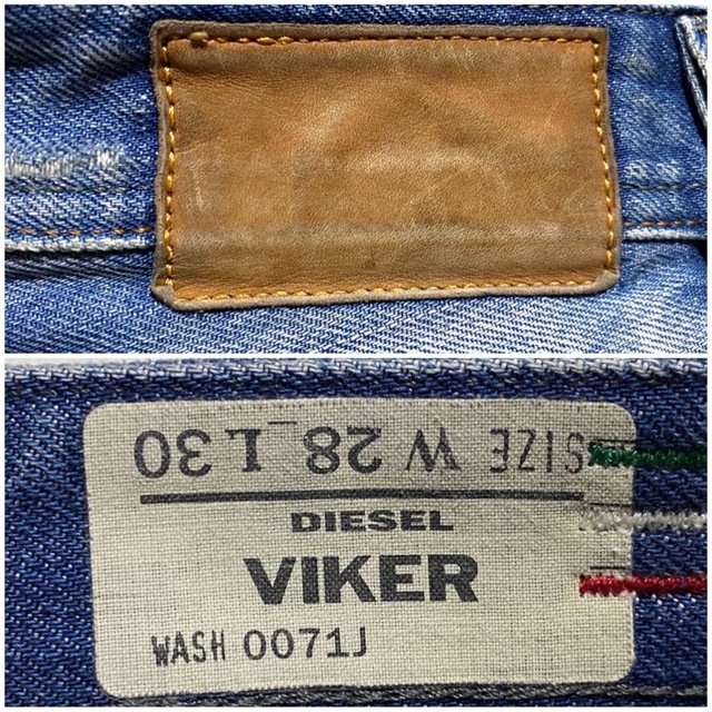 イタリア製 DIESEL ディーゼル VIKER ストレート サイズ28