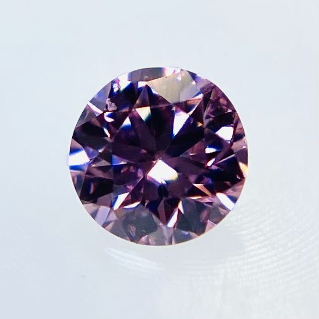 FANCY INTENSE PURPLISH PINK 0.050ct RD-