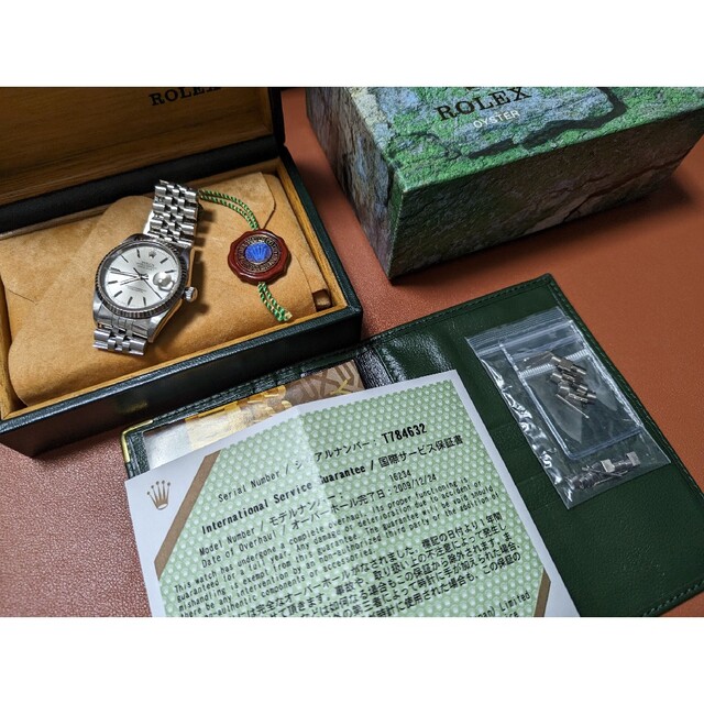 お得な情報満載 デイトジャスト ロレックス - ROLEX 16234 WG ...