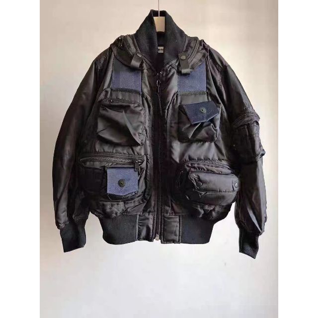 レビューを書けば送料当店負担】 MIYAKE ISSEY CARGO MA-1 96AW BOMBER