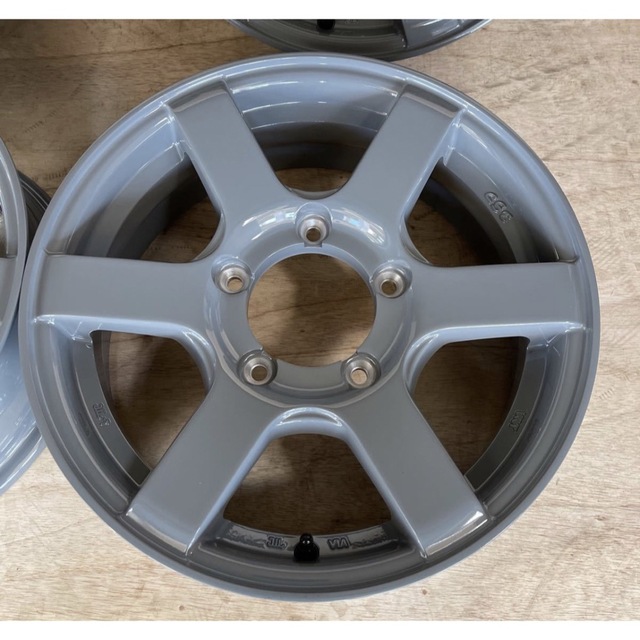 ジムニー  16×5.5J+22☆新品4本セット☆セメントグレー