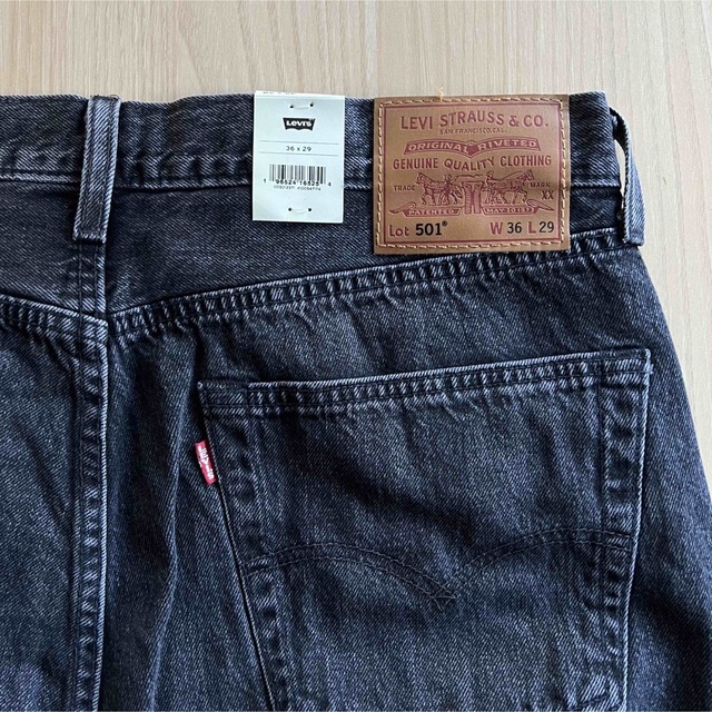 W36 Levi’s 501 BLACK DENIM