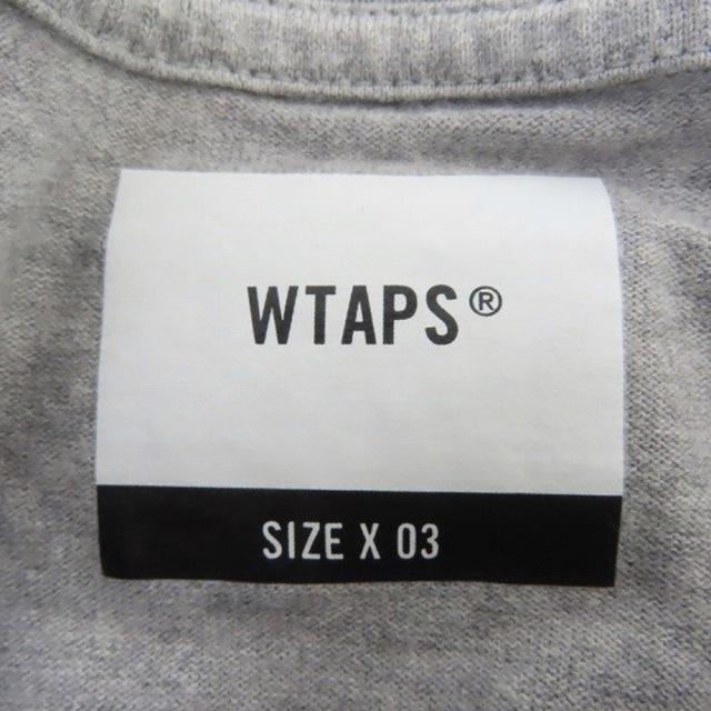 W)taps(ダブルタップス)のWTAPS ダブルタップス ロゴ 長袖 Tシャツ カットソー メンズのトップス(Tシャツ/カットソー(七分/長袖))の商品写真