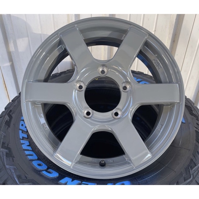 注目のブランド ジムニー 16×5.5J+22☆オープンカントリー☆セメント