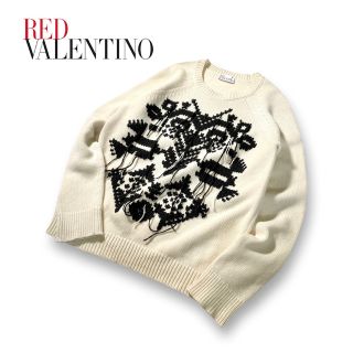 ヴァレンティノ(VALENTINO)の★ RED VALENTINO★刺繍★ニット★セーター★バレンティノ★(ニット/セーター)