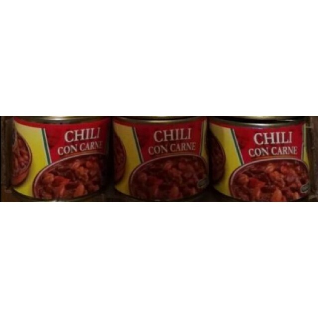 チリコンカン　CHILI CON CARNE 食品/飲料/酒の加工食品(缶詰/瓶詰)の商品写真