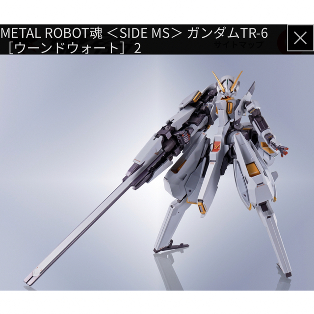 【新品未開封】METAL ROBOT魂 ガンダムTR-6 ウーンドウォート