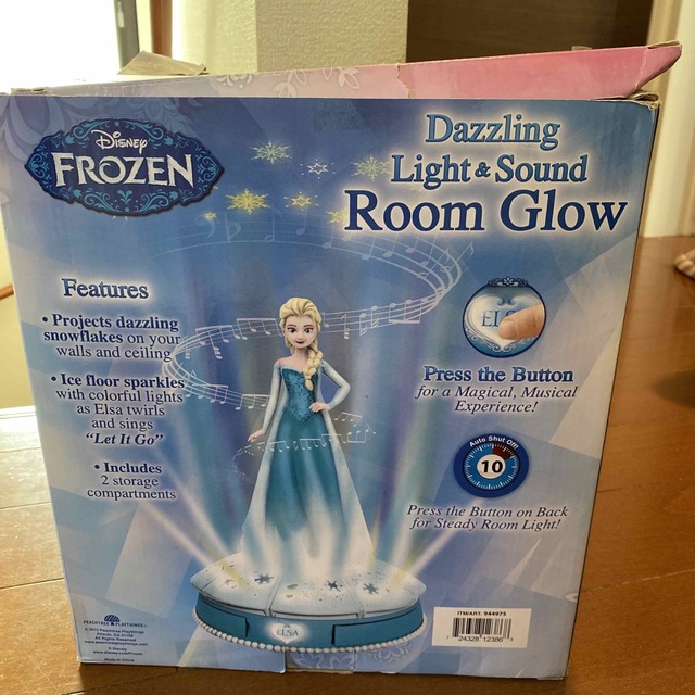 Disney(ディズニー)のDisney FROZEN Room Glow アナと雪の女王 エンタメ/ホビーのおもちゃ/ぬいぐるみ(キャラクターグッズ)の商品写真