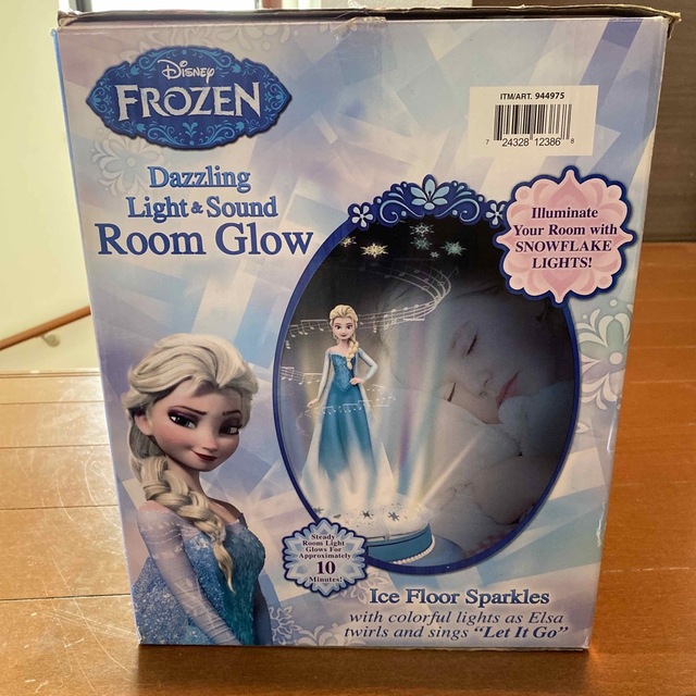 Disney(ディズニー)のDisney FROZEN Room Glow アナと雪の女王 エンタメ/ホビーのおもちゃ/ぬいぐるみ(キャラクターグッズ)の商品写真