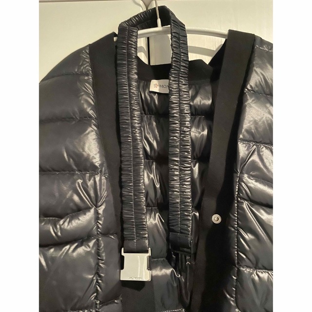 MONCLER / ニット ロング Vネックカーディガン 黒 S