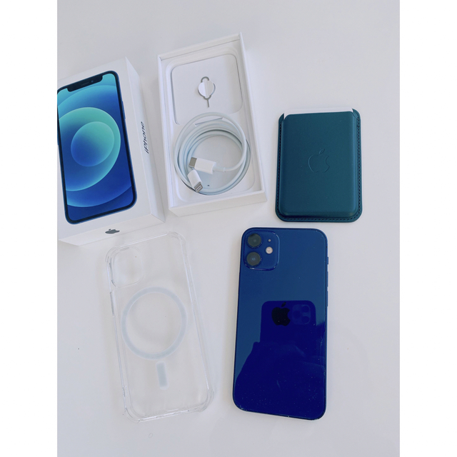 iPhone - 【本日発送】iPhone app12 mini ブルー 128 GBSIMフリー