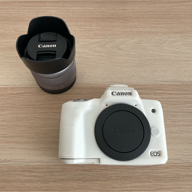Canon EOS Kiss M2  ホワイト オプション フル装備