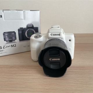 Canon EOS Kiss M2 ホワイト オプション フル装備-