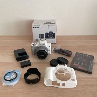 Canon EOS Kiss M2 ホワイト オプション フル装備