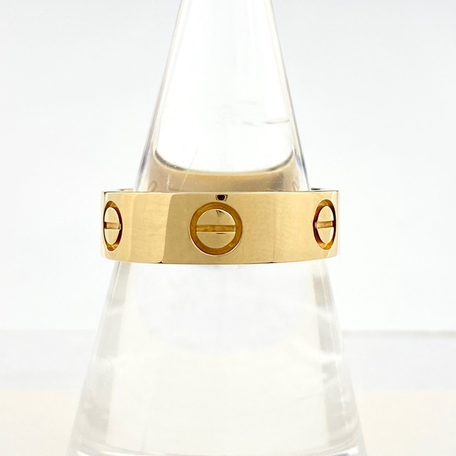 最も優遇の - Cartier カルティエ 【中古】 YG 14号 ラブリング リング(指輪)