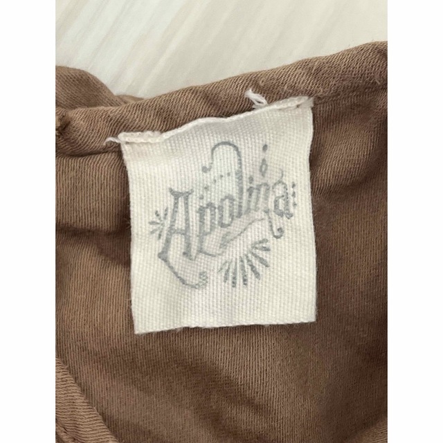 訳あり　Apolina Kids 刺繍ワンピース　2〜3y キッズ/ベビー/マタニティのキッズ服女の子用(90cm~)(ワンピース)の商品写真