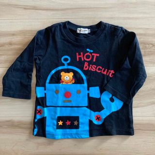 ホットビスケッツ(HOT BISCUITS)のミキハウス  中古　長袖Ｔシャツ　80(Ｔシャツ)