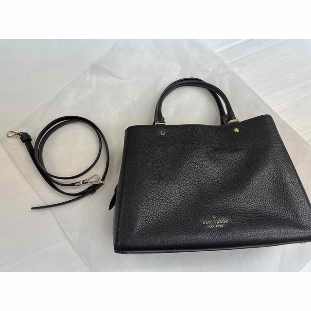 ケイトスペードの黒のバッグ、新品未使用