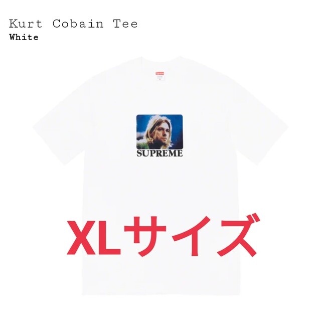 【XL】Supreme Kurt Cobain Tee White