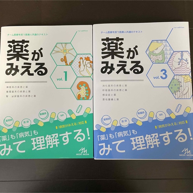 薬がみえる vol.1 vol.3 - 健康/医学