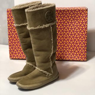 トリーバーチ(Tory Burch)のTORY BURCH   ムートン　ロングブーツ　　7(ブーツ)