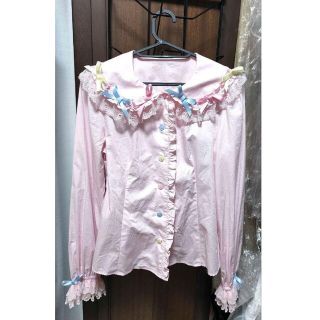 アンジェリックプリティー(Angelic Pretty)のAngelic Pretty ブラウス ピンク(カットソー(長袖/七分))