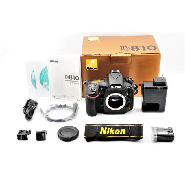 Nikon - Nikon D810 デジタル 一眼レフカメラ 付属品満載 元箱付 #859
