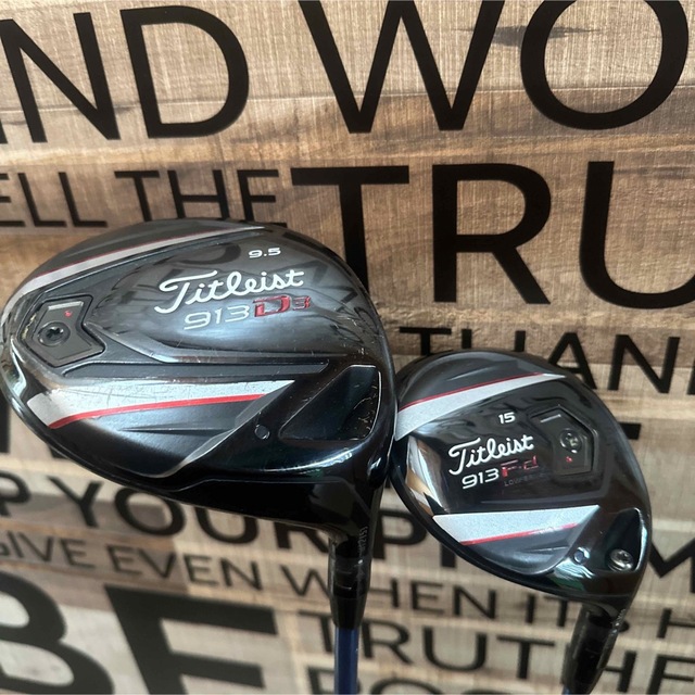 Titleist(タイトリスト)のnight様Titleist 913 D3 ドライバー  FW セット スポーツ/アウトドアのゴルフ(クラブ)の商品写真