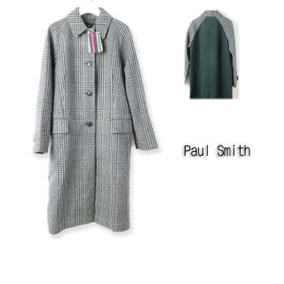 ポールスミス(Paul Smith)の901 新品♡ PaulSmith ソフトチェック ステンカラーコート 40(ロングコート)