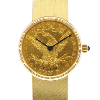 コルム CORUM 腕時計 アメリカイーグルコイン 10ドル K21.6ゴールド