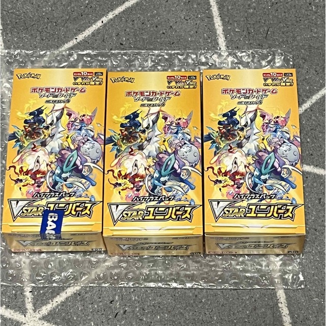 ポケモンカード vstarユニバース 3BOX 新品 未開封 シュリンクなし