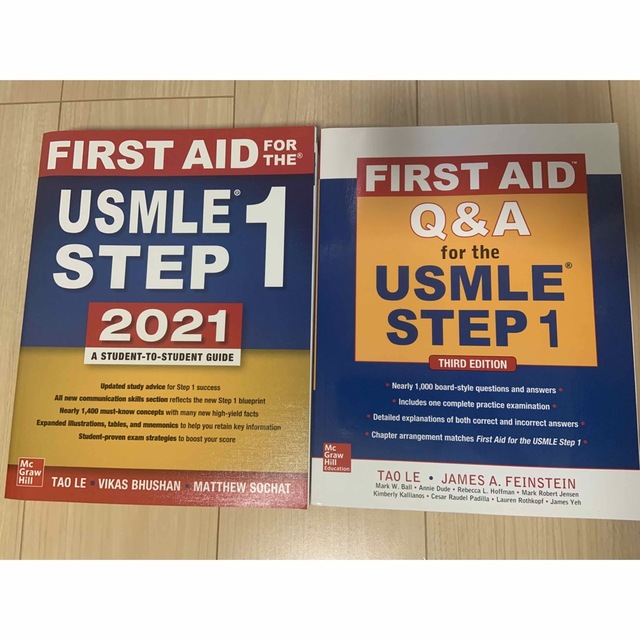 USMLE FIRAT AID STEP1 2021年版　とQ&A  エンタメ/ホビーの本(健康/医学)の商品写真