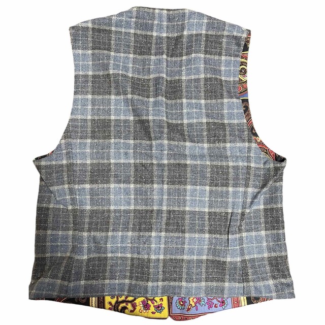KENZO - 【未使用品】KENZO/ケンゾー 総柄 チェック リバーシブル