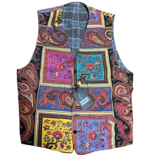 KENZO - 【未使用品】KENZO/ケンゾー 総柄 チェック リバーシブル