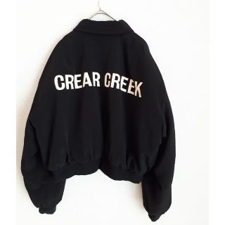 ケティ(ketty)のCREAR CREEK ケティ ヴィンテージ古着 バックロゴ ブルゾンジャンパー(ブルゾン)